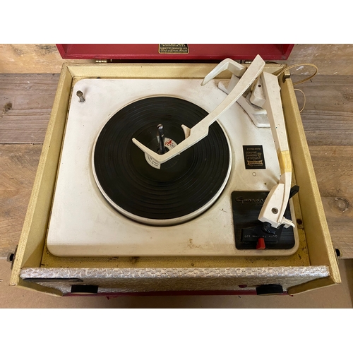 119 - 1960's Dansette Challenge Record Player, untested