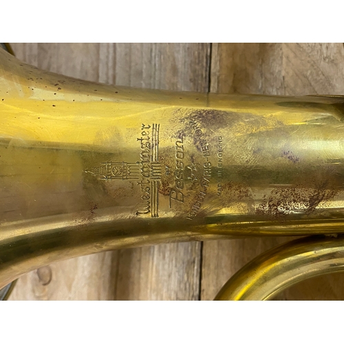 122 - Besson Westmister 3-Valve Euphonium with Case