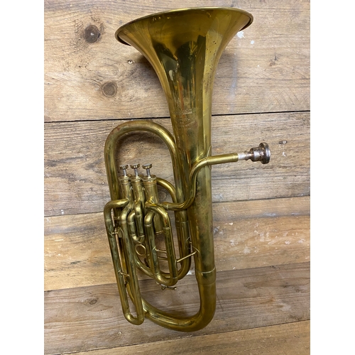 122 - Besson Westmister 3-Valve Euphonium with Case