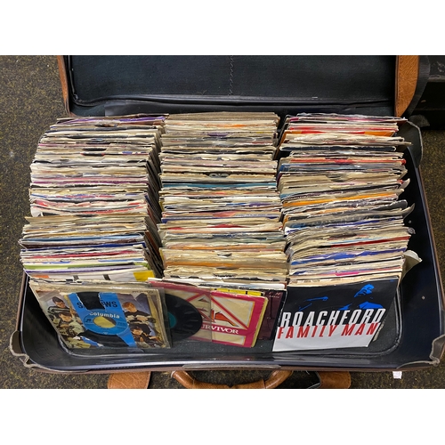 128 - Large Case of 7 inch Vinyl Singles