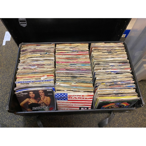 129 - Large Case of 7 inch Vinyl Singles