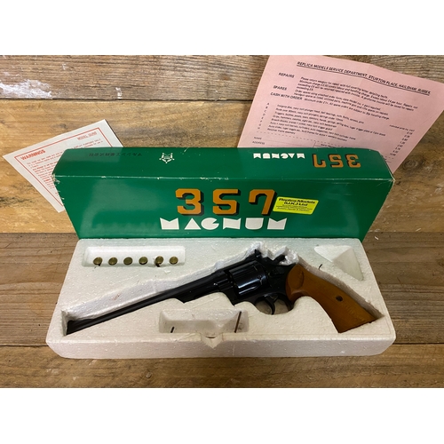 139 - Replica 357 Magnum Revolver, Boxed