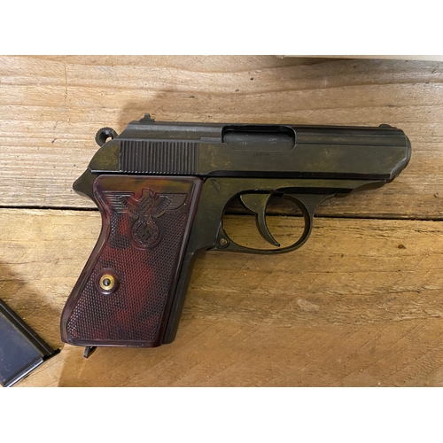 140 - Replica German Pistol baring the Swastika