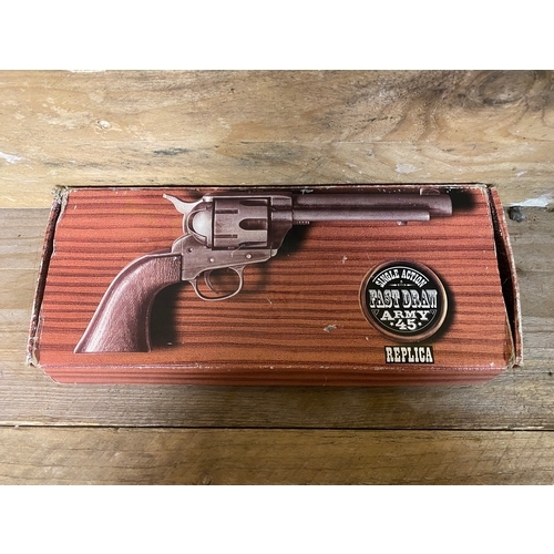 141 - Replica Single Action Revolver, Boxed