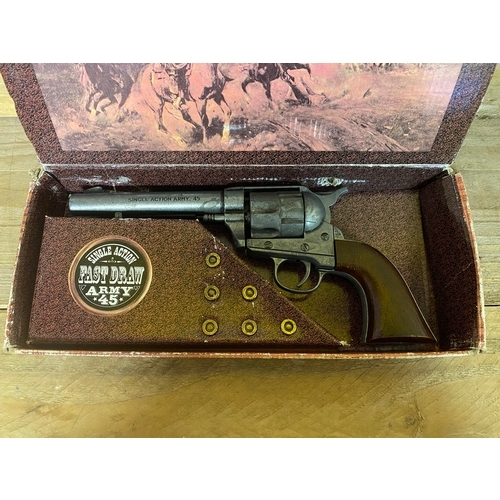 141 - Replica Single Action Revolver, Boxed