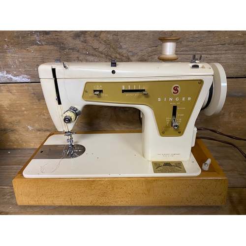 143 - 1950's Singer Model 237 Sewing Machine, complete - untested