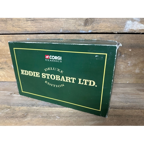 145 - Boxed Corgi Eddie Stobart deluxe edition Express Haulgage truck.