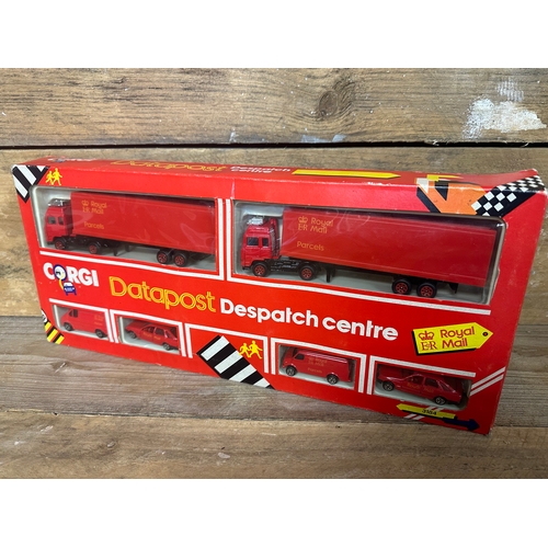 147 - Boxed Corgi Royal Mail Dispatch Centre set.