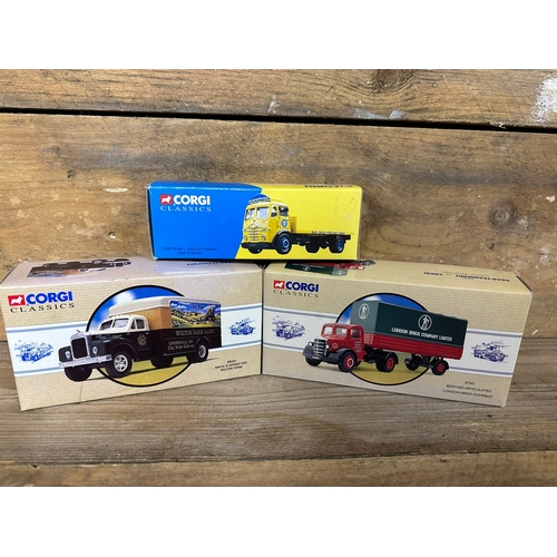 149 - Three Corgi Diecast Trucks Boxed