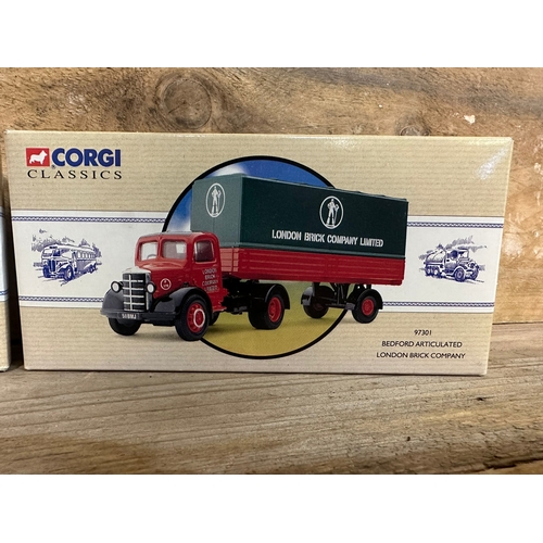 149 - Three Corgi Diecast Trucks Boxed