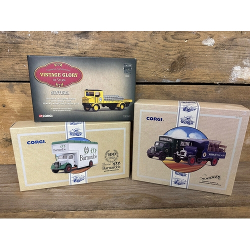 156 - Four Corgi Diecast Trucks Boxed