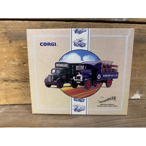 156 - Four Corgi Diecast Trucks Boxed