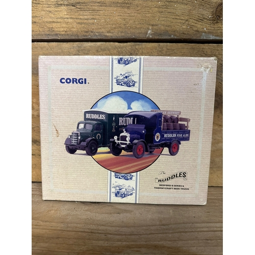 158 - Four Corgi Diecast Trucks Boxed