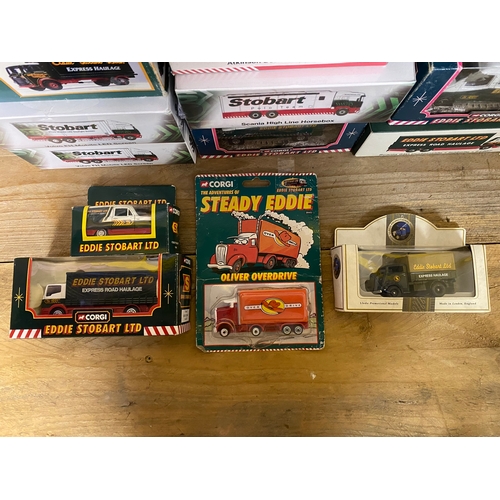 177 - 20 Mixed Diecast Eddie Stobart Vehicles