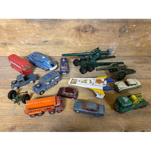 183 - Collection of Playworn Diecast Vehicles to Include Dinky and Corgi