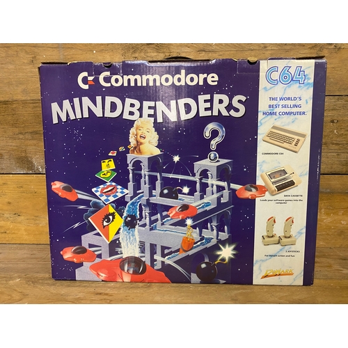 186 - Commodore 64 Limited Edition Night Moves and Mindbenders Set, Excellent Condition with Additional Ga... 