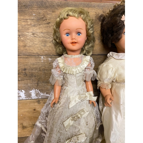 197 - Pair of Large Vintage Dolls