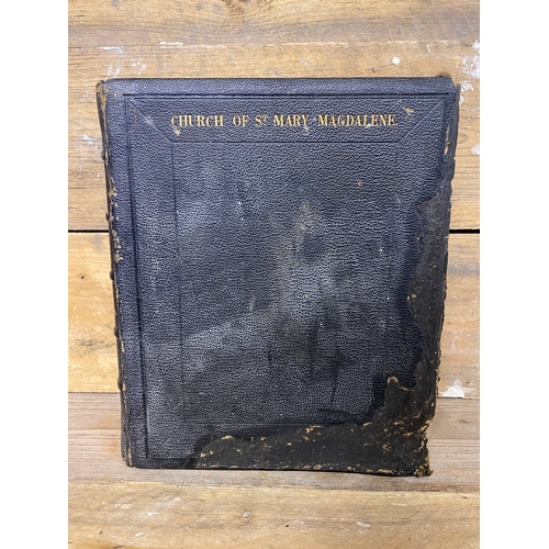 210 - Victorian Holy Bible, Church of St. Mary Magdalene Dated 1871