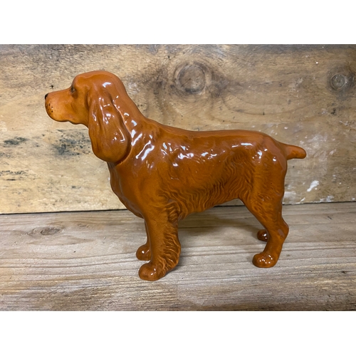 249 - Beswick Horseshoe Primula Spaniel Figurine