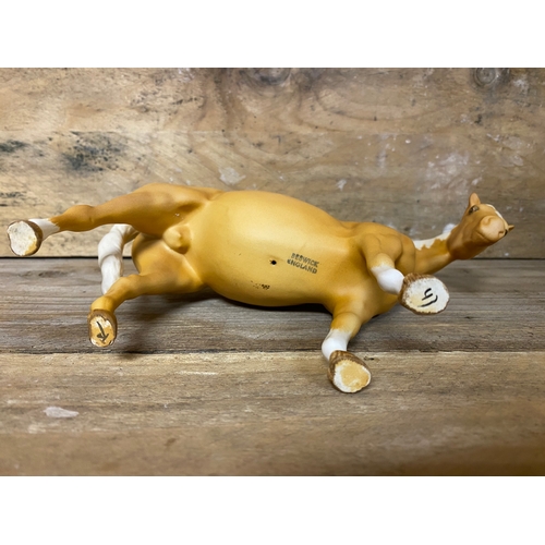 251 - Beswick Matt Palomino Horse Figurine