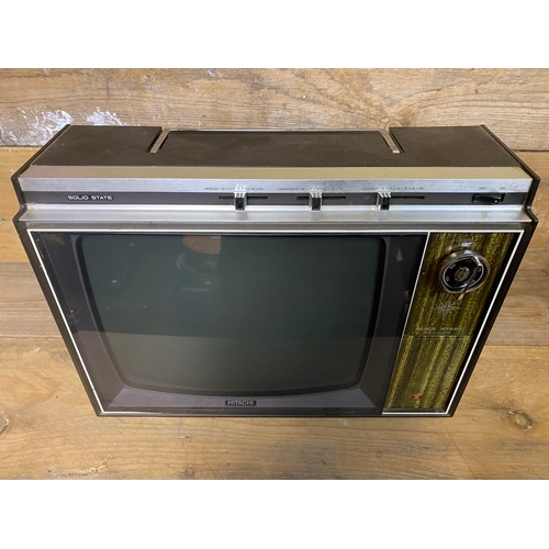 299 - 1972 Hitatchi Transistor TV, untested