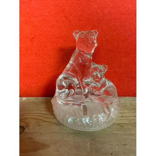 307 - Four Glass Animal Figurines