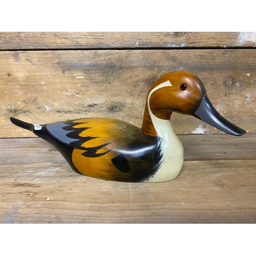 317 - Life sized wooden duck