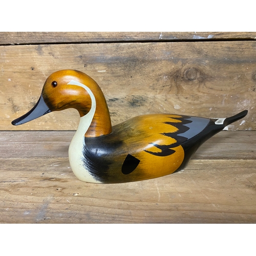 317 - Life sized wooden duck