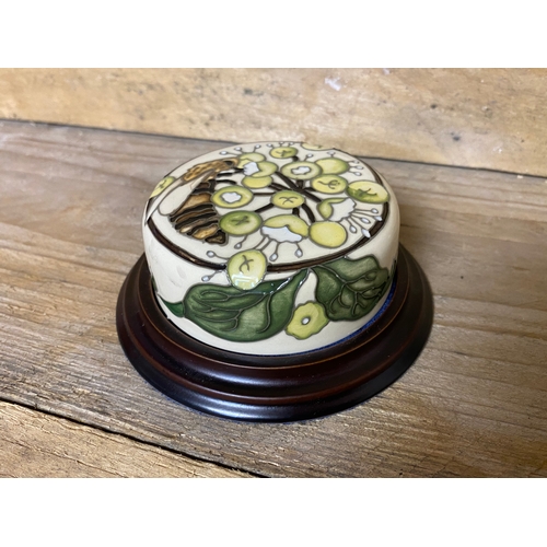 325 - Moorcroft Paperweight featuring a Bee