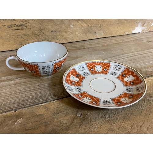 331 - Wallendorf Cup and Saucer, German c.1970's