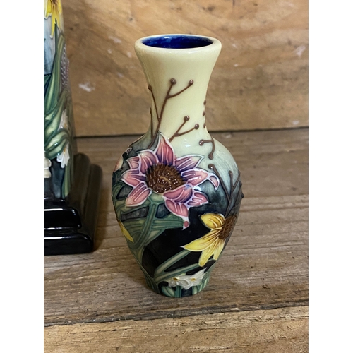 360 - Old Tupton Ware Mantle Clock and Small Vase