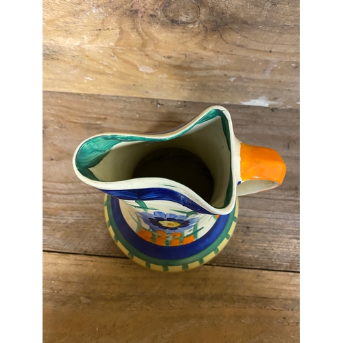 365 - Hand Painted Art Deco Ceramic Jug by Myott & Sons