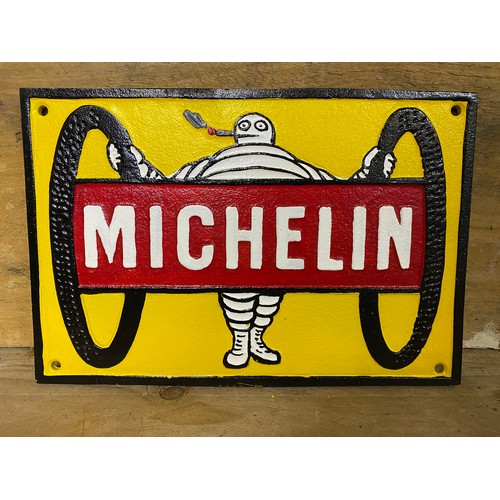 387 - Michelin Cast Iron Sign