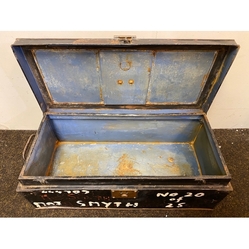 406 - Metal Chest, Williamson & Sons