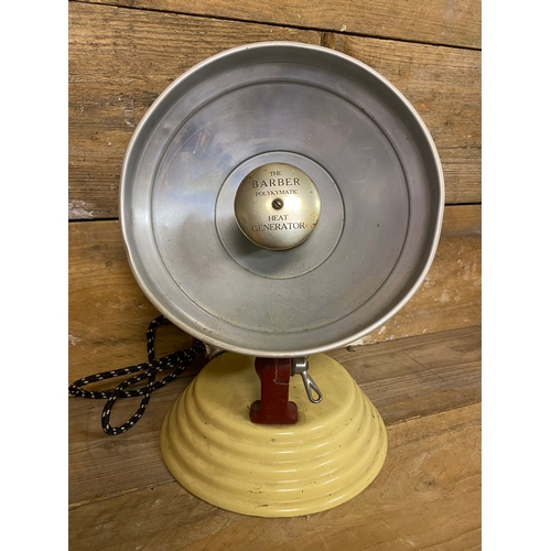 411 - Vintage Barber Heat Lamp, untested