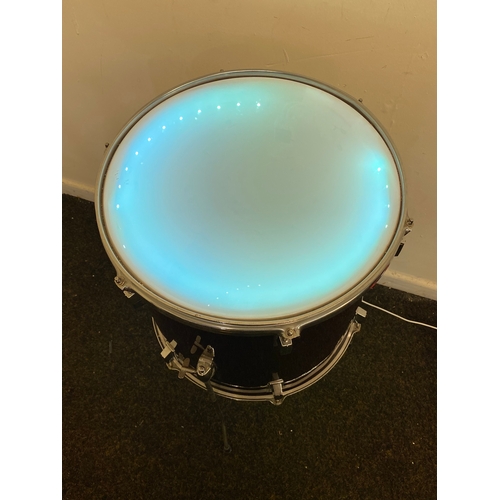 450 - Light Up Colour Change Floor Tom Drum