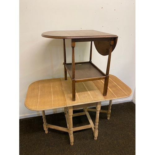 453 - Pair of Drop Leaf Tables, AF