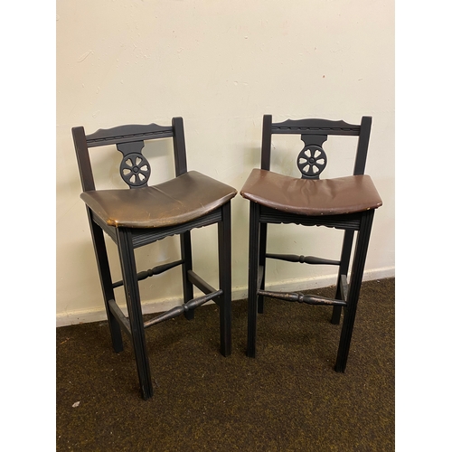 458 - Pair of Old Charm Stools