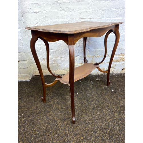 480 - Edwardian Console Table on Cabriole Legs