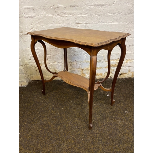 480 - Edwardian Console Table on Cabriole Legs