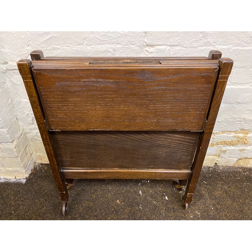 481 - Edwardian Metamorphic Collapsable Utility Trolley Table