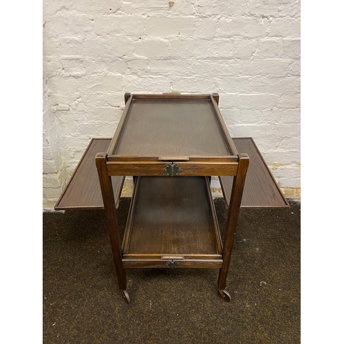 481 - Edwardian Metamorphic Collapsable Utility Trolley Table