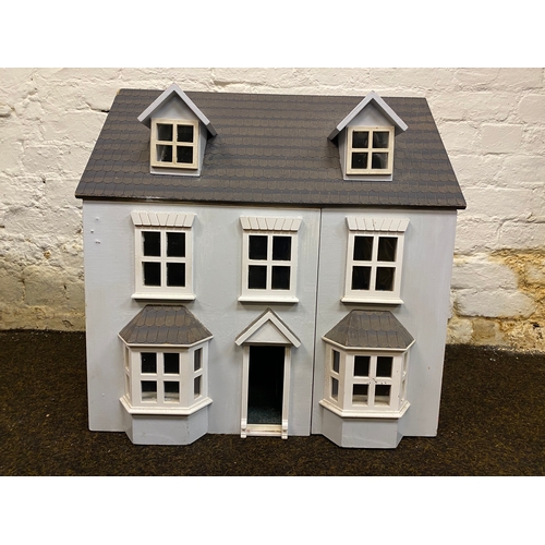 494 - Grey Painted Dolls House