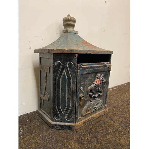 531 - Cast Iron Letter Box, AF