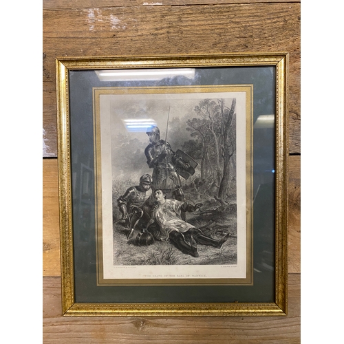 5 - Four Gilt Framed Engravings