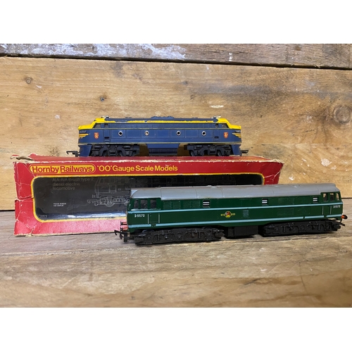 56 - Two Tri-ang 00 Gage Locomotives, one boxed (R.357) one (AF) in polystyrene