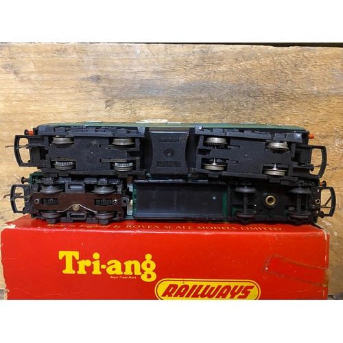 58 - Two Tri-ang 00 Gauge TC-Series Locomotives with Box