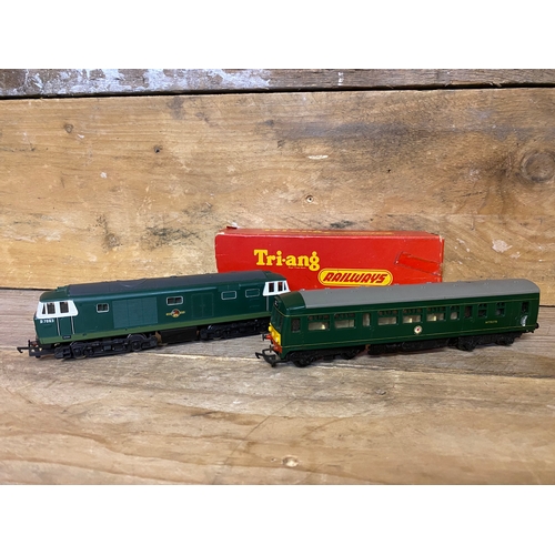 58 - Two Tri-ang 00 Gauge TC-Series Locomotives with Box