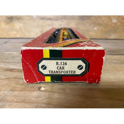 61 - Hornby Railways 00 Gauge Car Transporter (R.126) Boxed