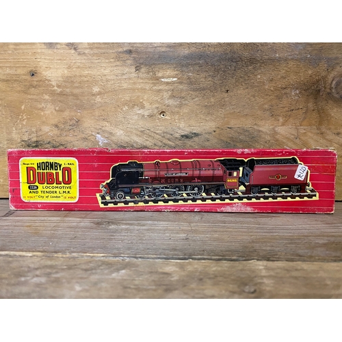 66 - Boxed 00 Gauge Hornby Dublo 12V Locomotive 'City of London' 2226